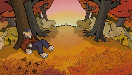 That’s how you get ants