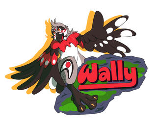 Waist-up badge